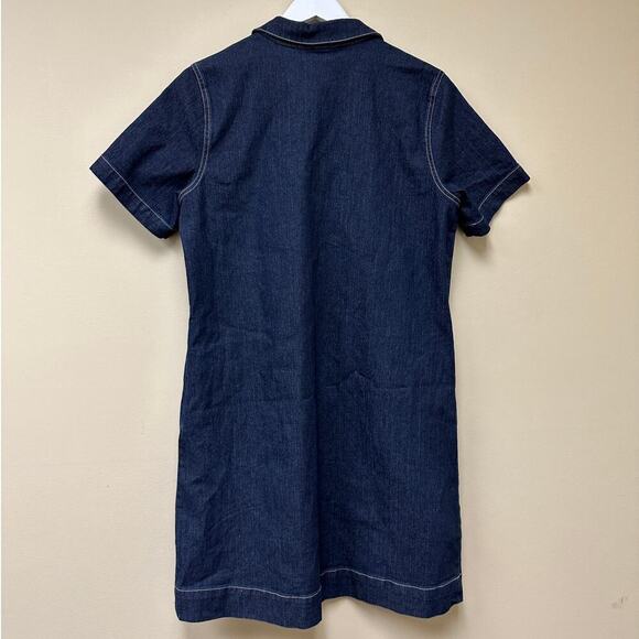 Liz Claiborne Navy Denim Mini Dress - Picture 6 of 6